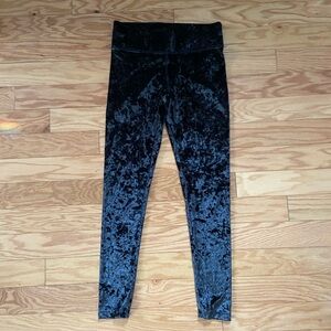 PINK by Victoria’s Secret Velvet Leggings. Size Small